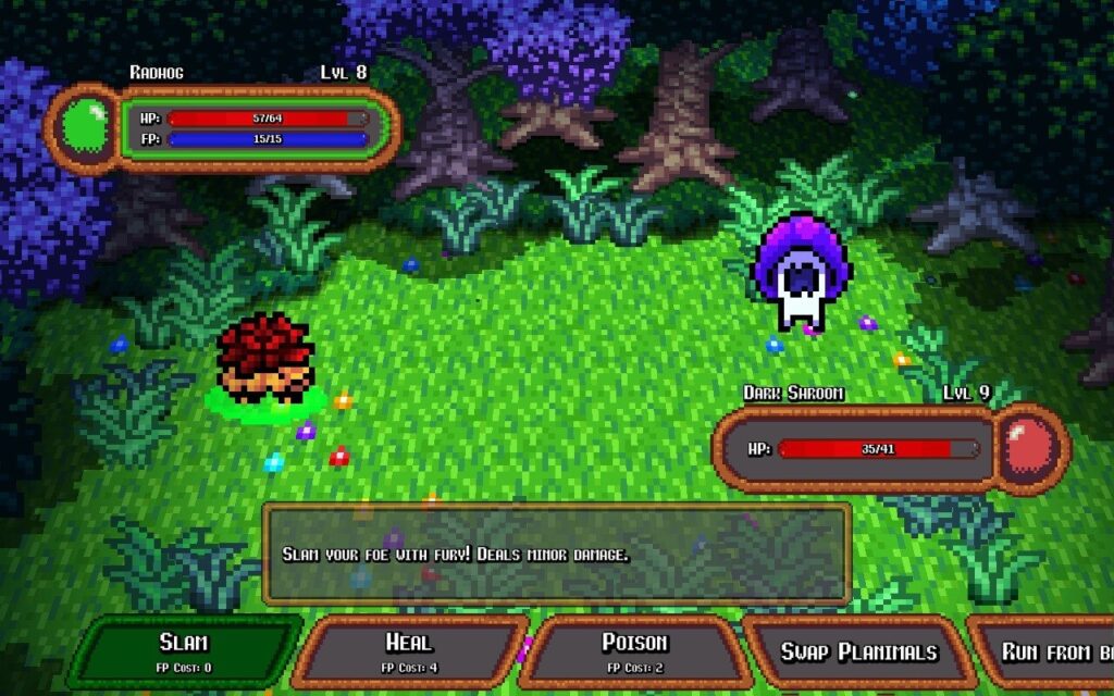 Battle System in Monster Harvest